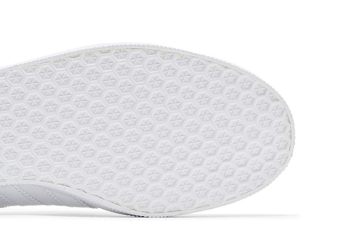 adidas Gazelle White/White-Gold Metallic