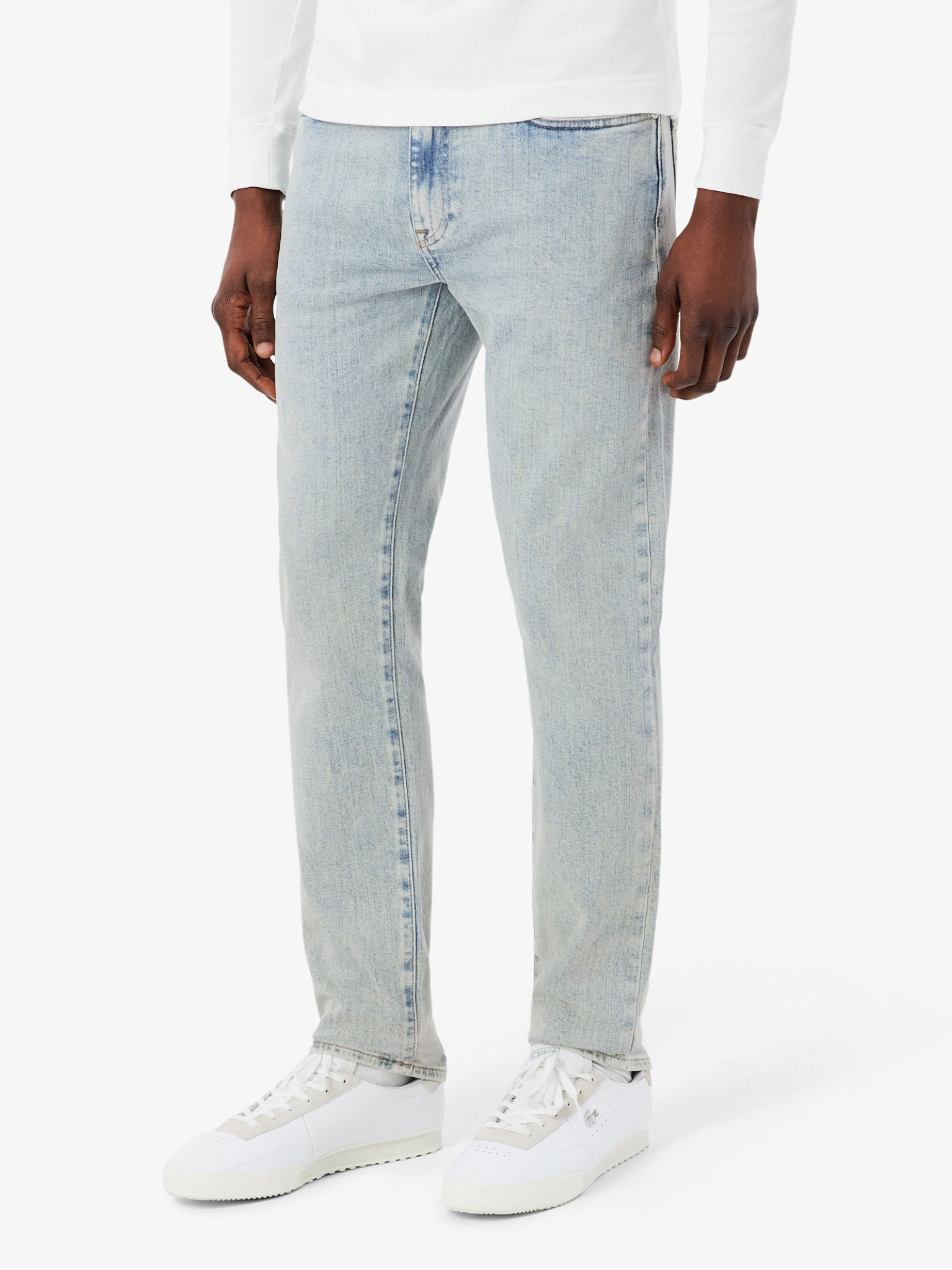 LACOSTE 5 Pocket Slim Fit Indigo Jeans Light Blue
