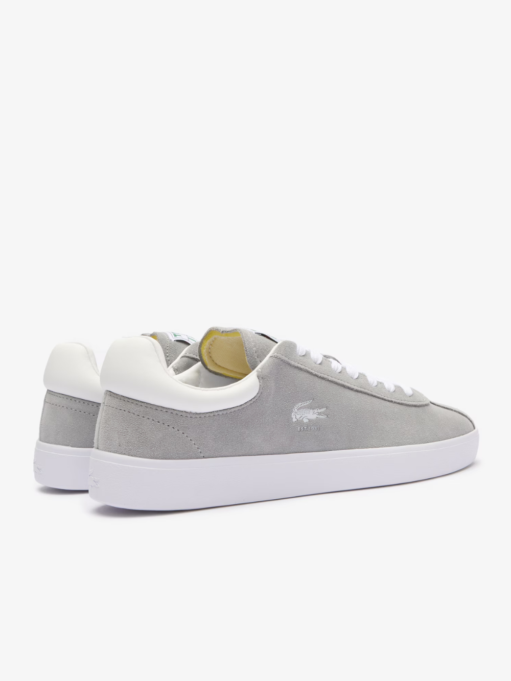 LACOSTE Baseshot Translucent Sole Sneakers Grey/White