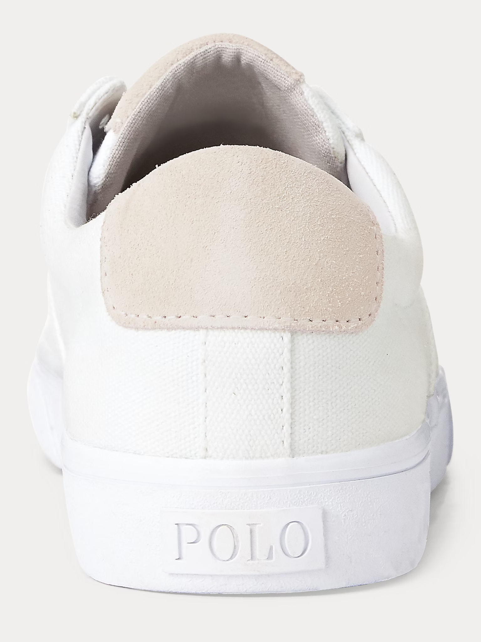 RALPH LAUREN Sayer Canvas Sneakers White