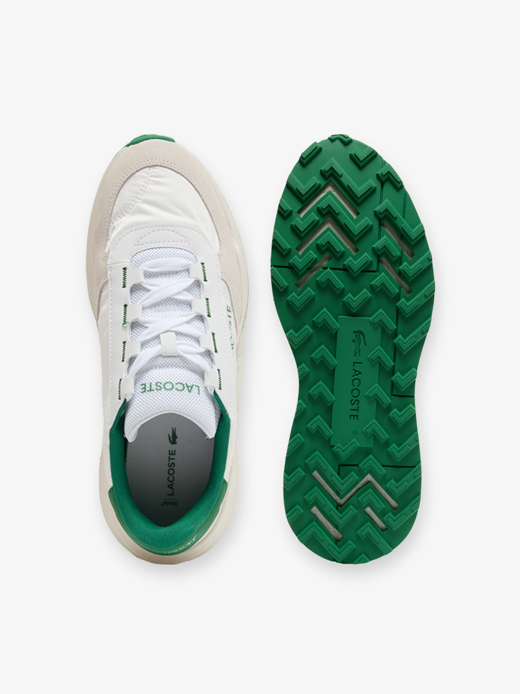 LACOSTE Elite Active Evo Sneakers White/Green