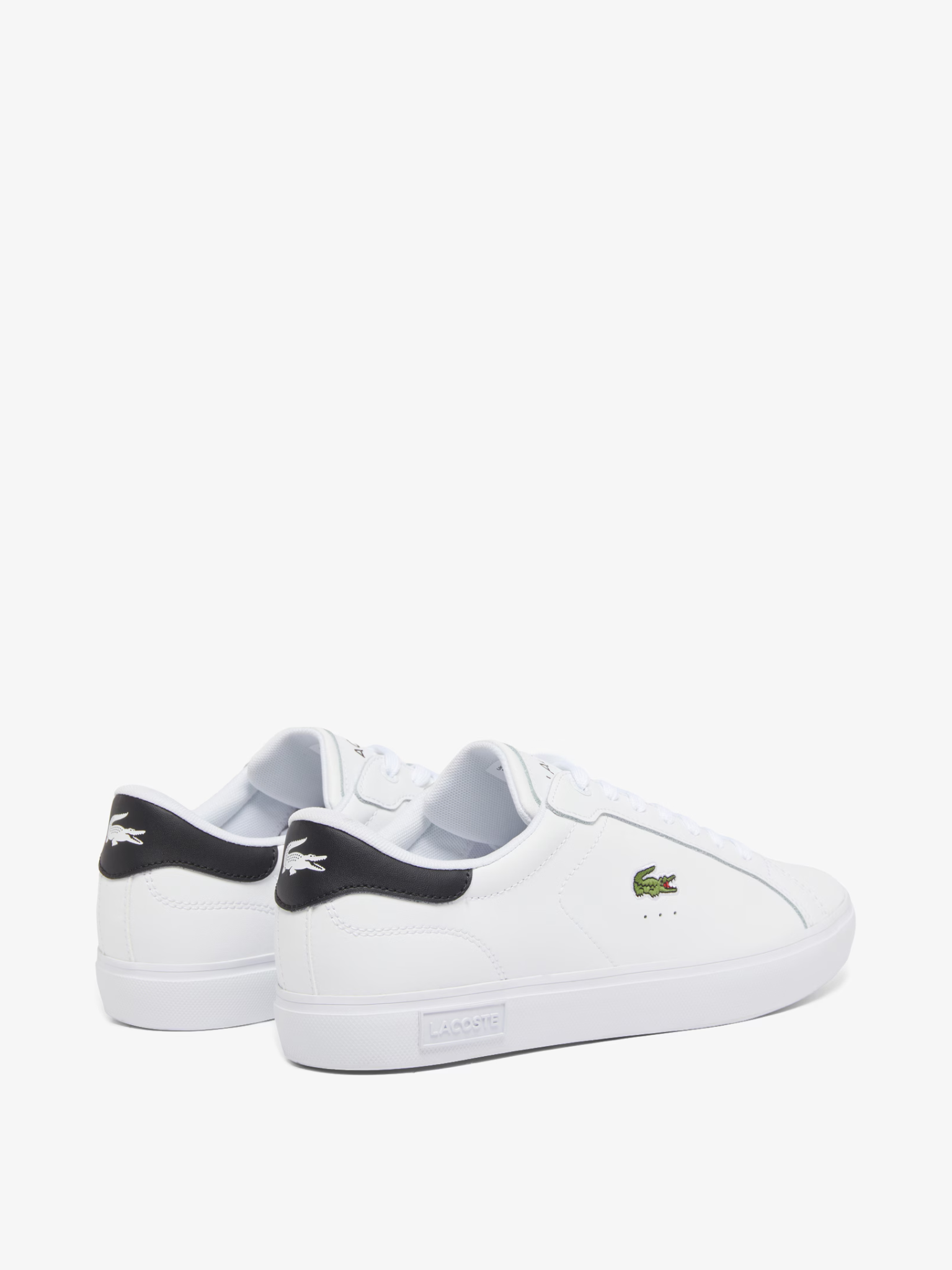 LACOSTE Powercourt Leather Sneakers White/Black