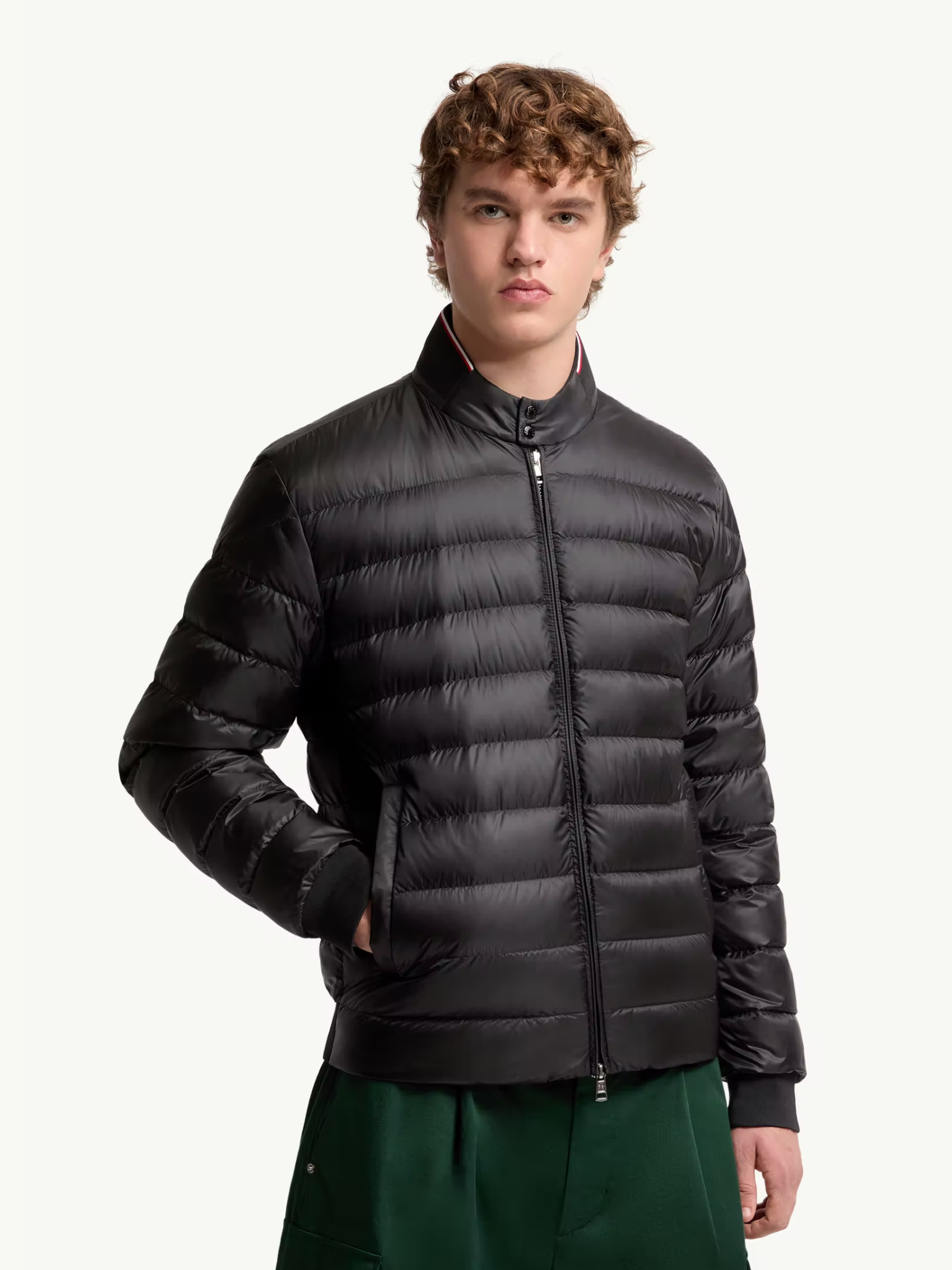 MONCLER Rigel Short Down Jacket Black