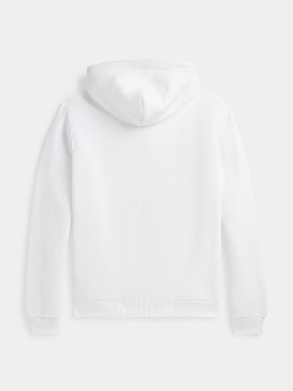RALPH LAUREN WOMEN Fleece Full-Zip Hoodie White