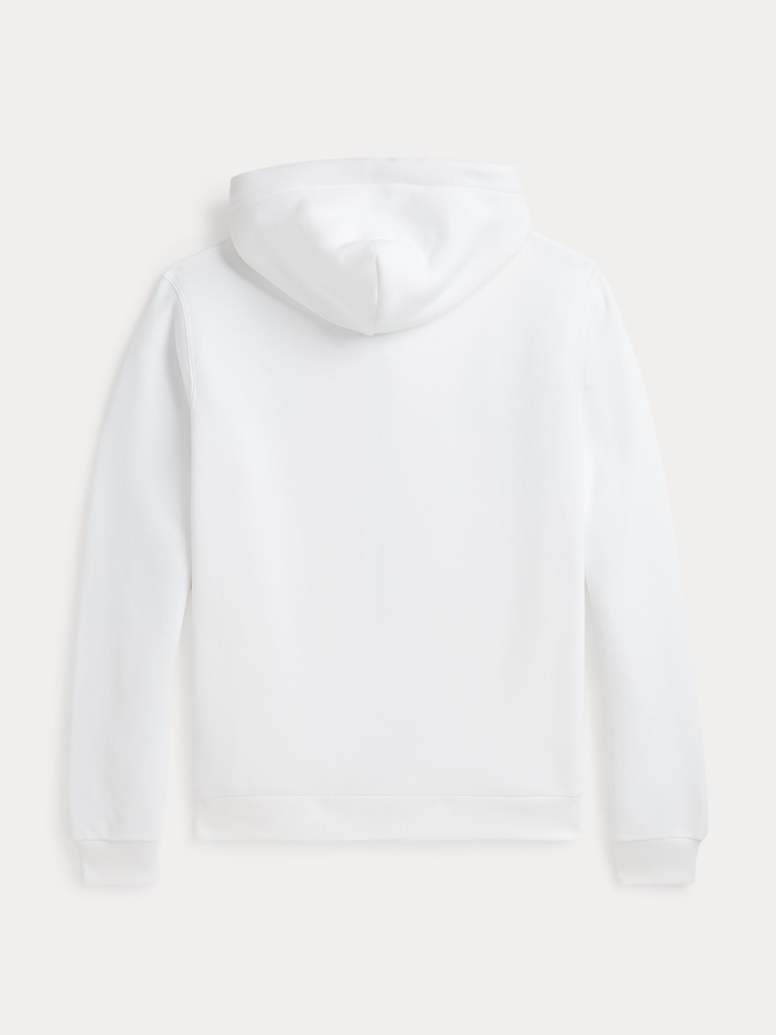 RALPH LAUREN WOMEN Fleece Full-Zip Hoodie White
