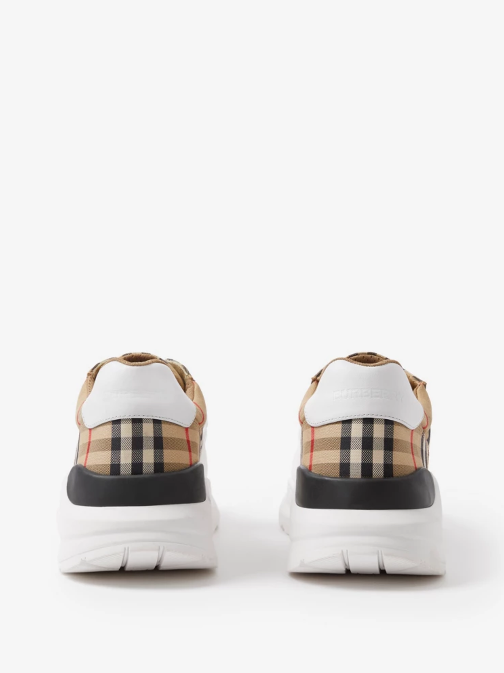 BURBERRY Regis Low Top Sneakers Archive Beige