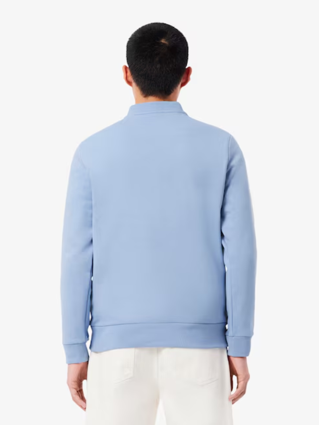 LACOSTE Fleece Crew Neck Sweatshirt Light Blue
