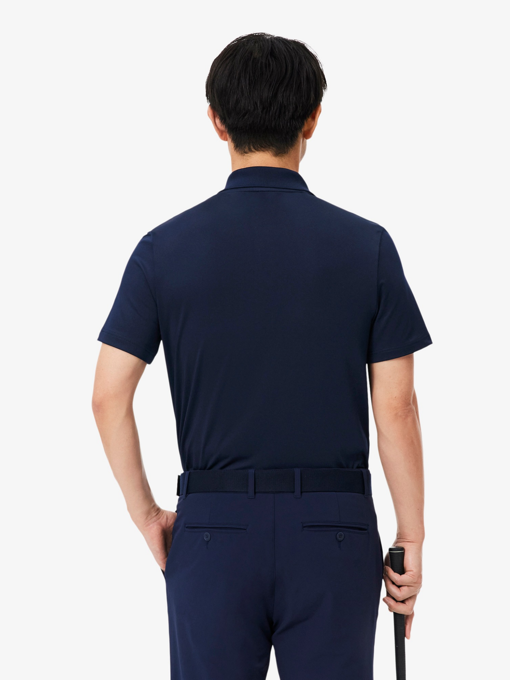 LACOSTE Ultra Dry Stretch Golf Polo Shirt Midnight Blue