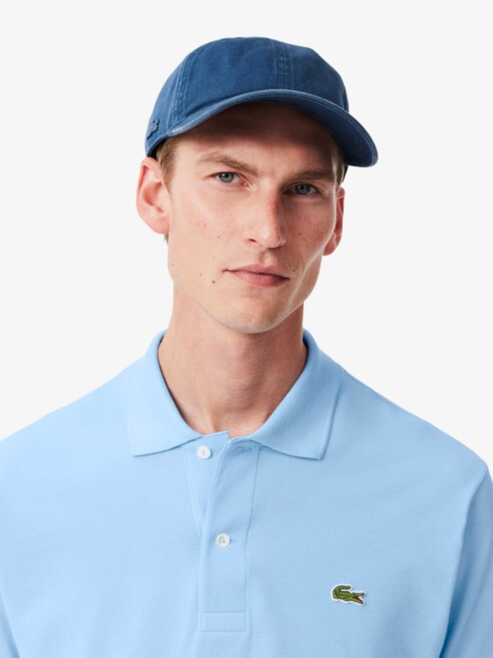 LACOSTE Classic Fit L.12.12 Original Polo Shirt Pale Blue