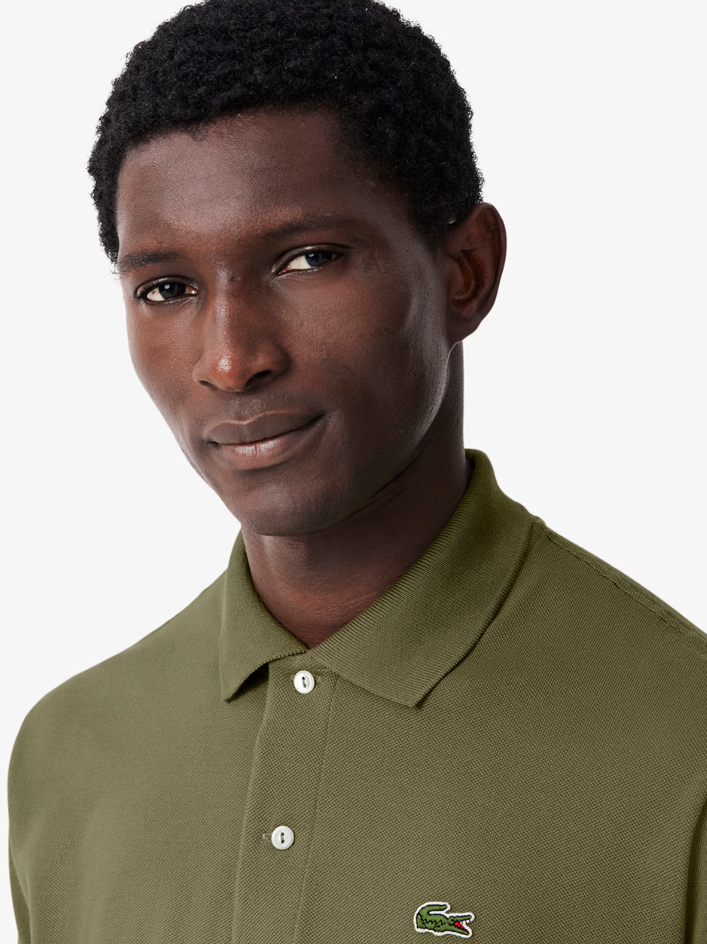 LACOSTE Classic Fit L.12.12 Original Polo Shirt Khaki Green