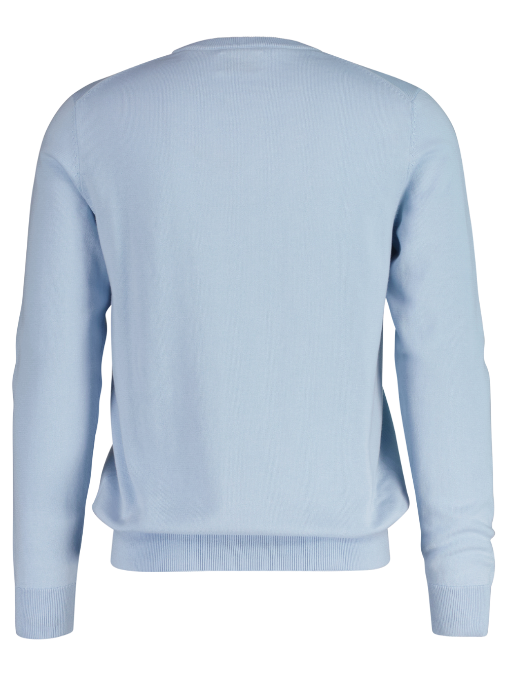 GANT Classic Cotton Crew Neck Sweater Fresh Blue