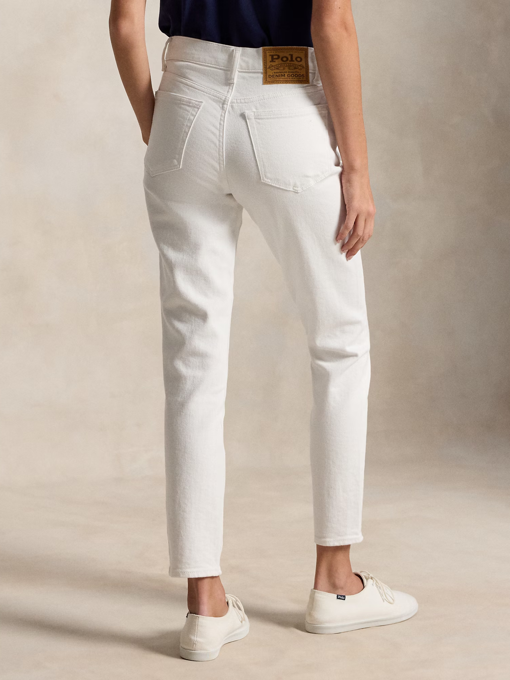 RALPH LAUREN WOMEN Mid-Rise Super-Slim Jeans Amesbury Wash