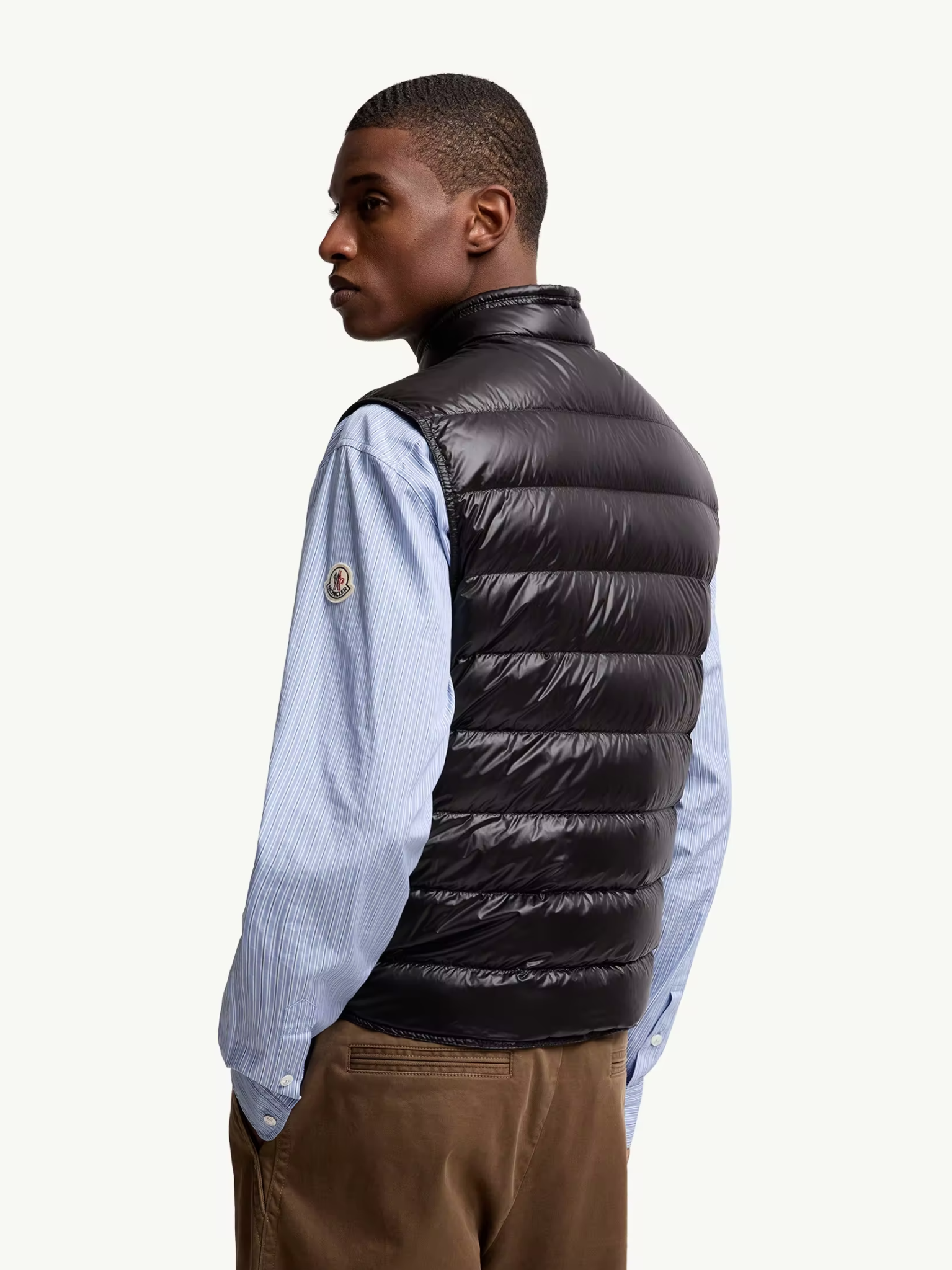 MONCLER Gui Packable Down Gilet Black