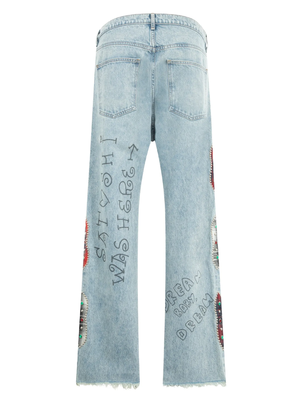 SATOSHI NAKAMOTO Nessa Pant Blue Denim