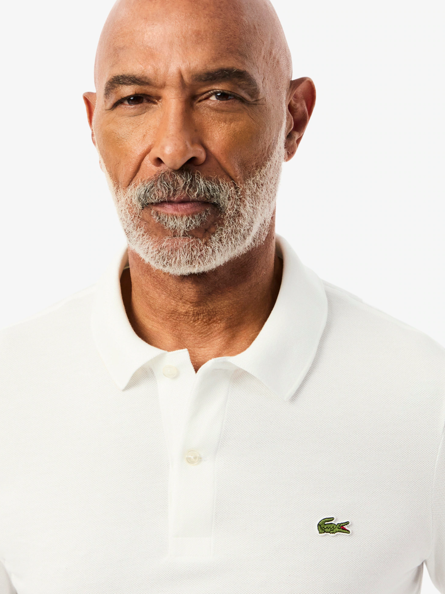LACOSTE Slim Fit L.12.12 Long Sleeved Polo Shirt White