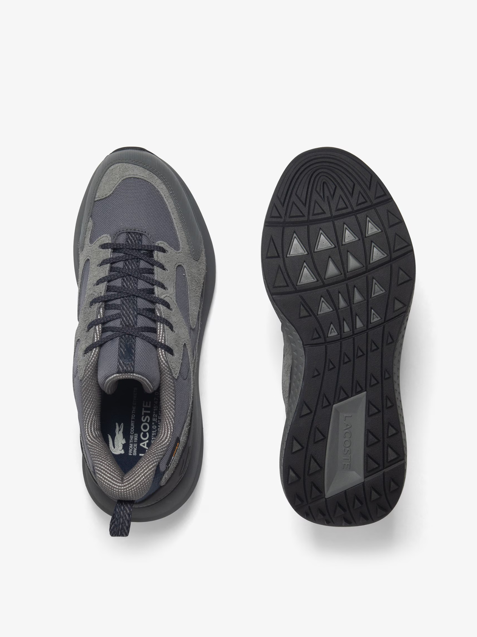 LACOSTE L003 Evo Sneakers Dark Grey/Black