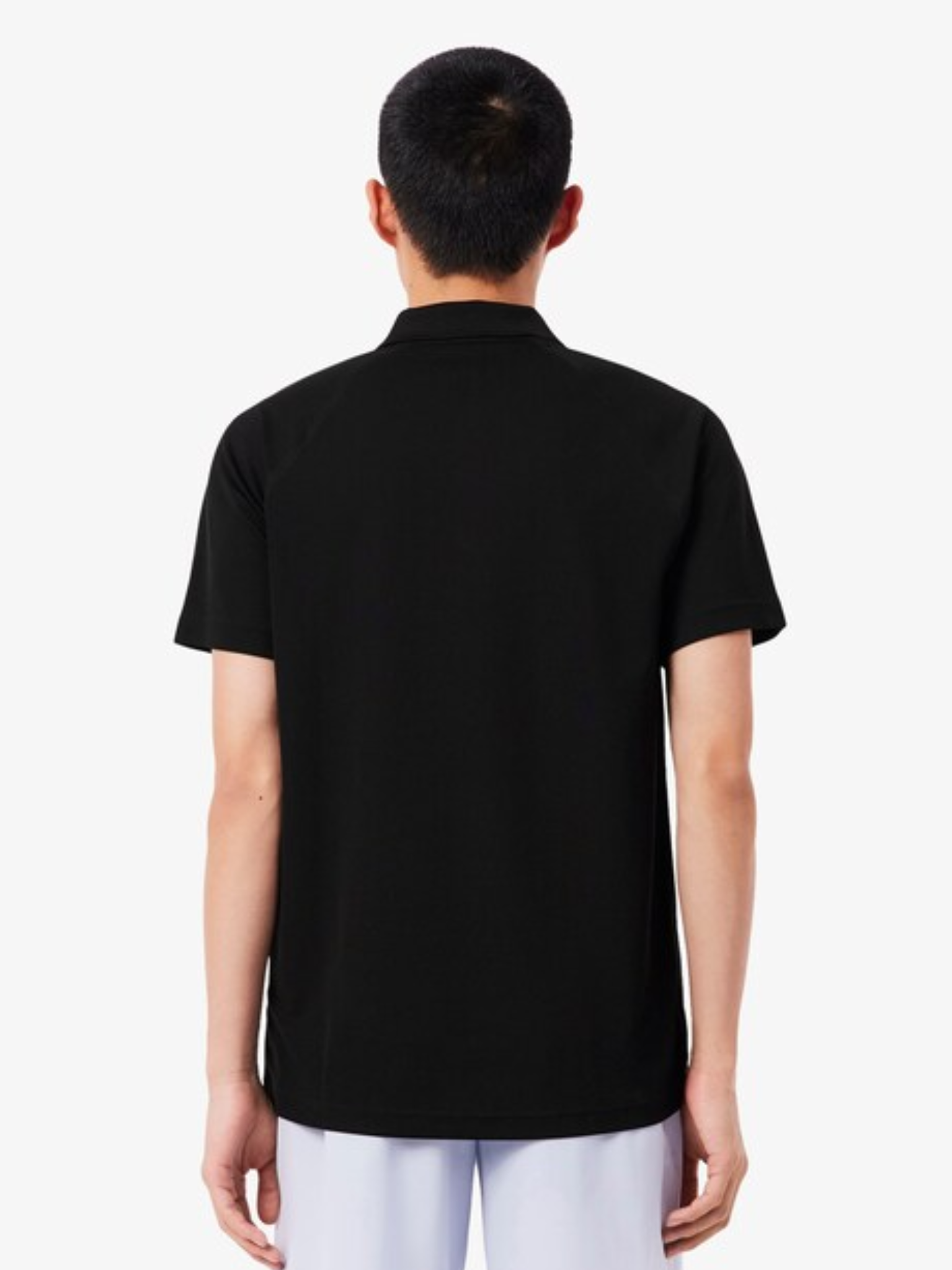 LACOSTE Regular Fit UV Protect Sport Polo Shirt Black