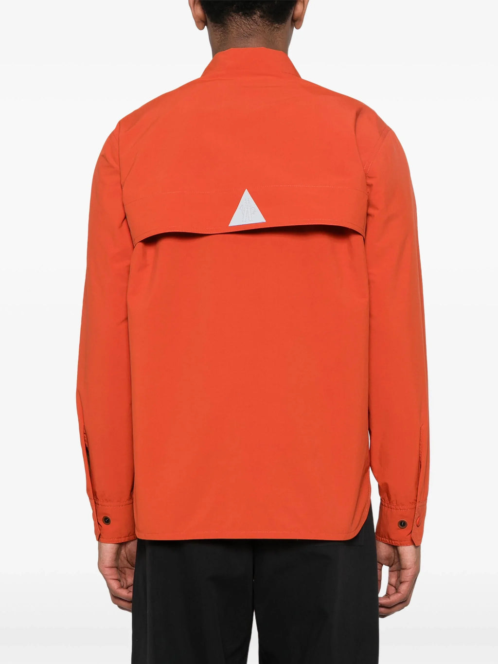 MONCLER GRENOBLE Nax Shirt Jacket Orange