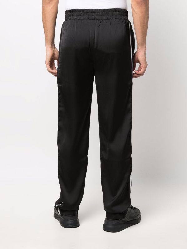 BEL-AIR ATHLETICS Logo Embroidered Track Pants Black