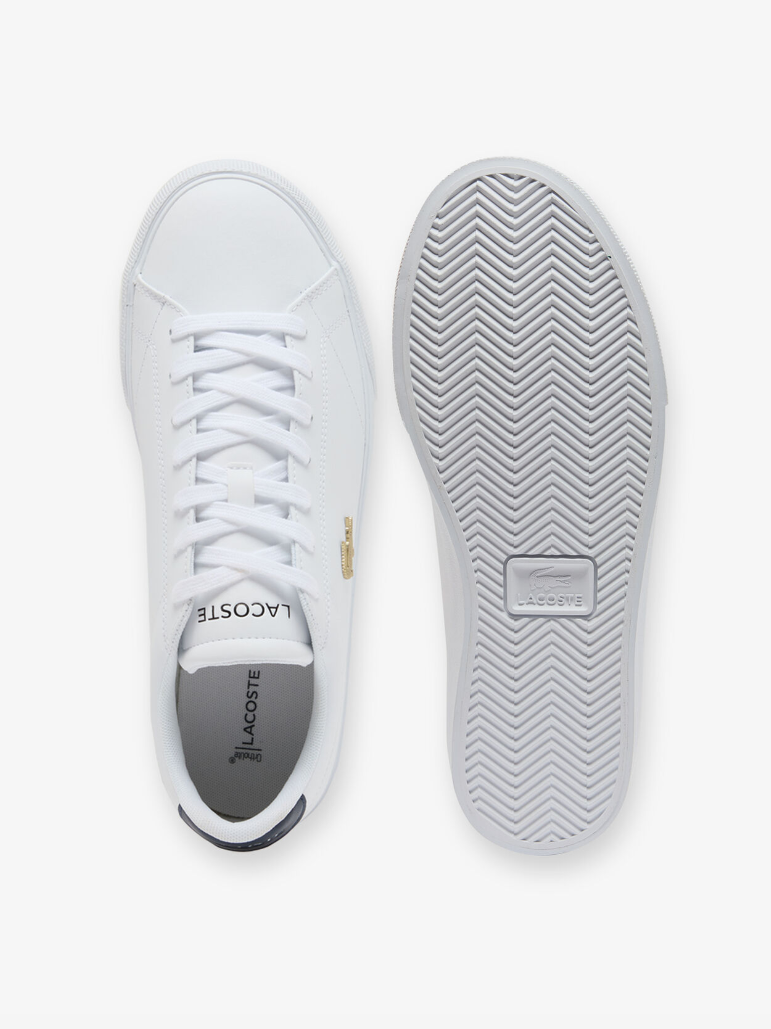 LACOSTE Lerond Set Leather Sneakers White