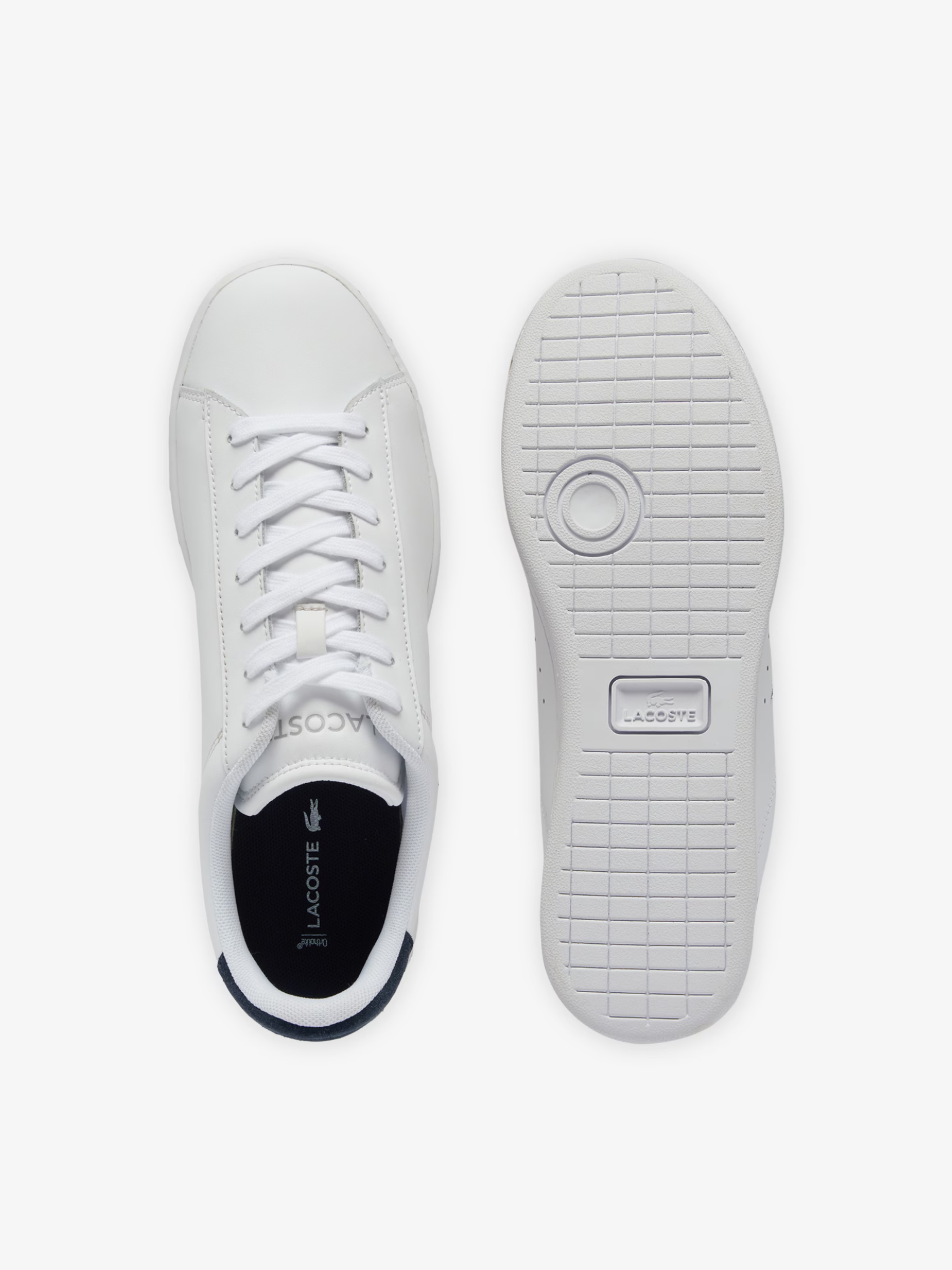 LACOSTE Carnaby Set Leather Sneakers White/Navy
