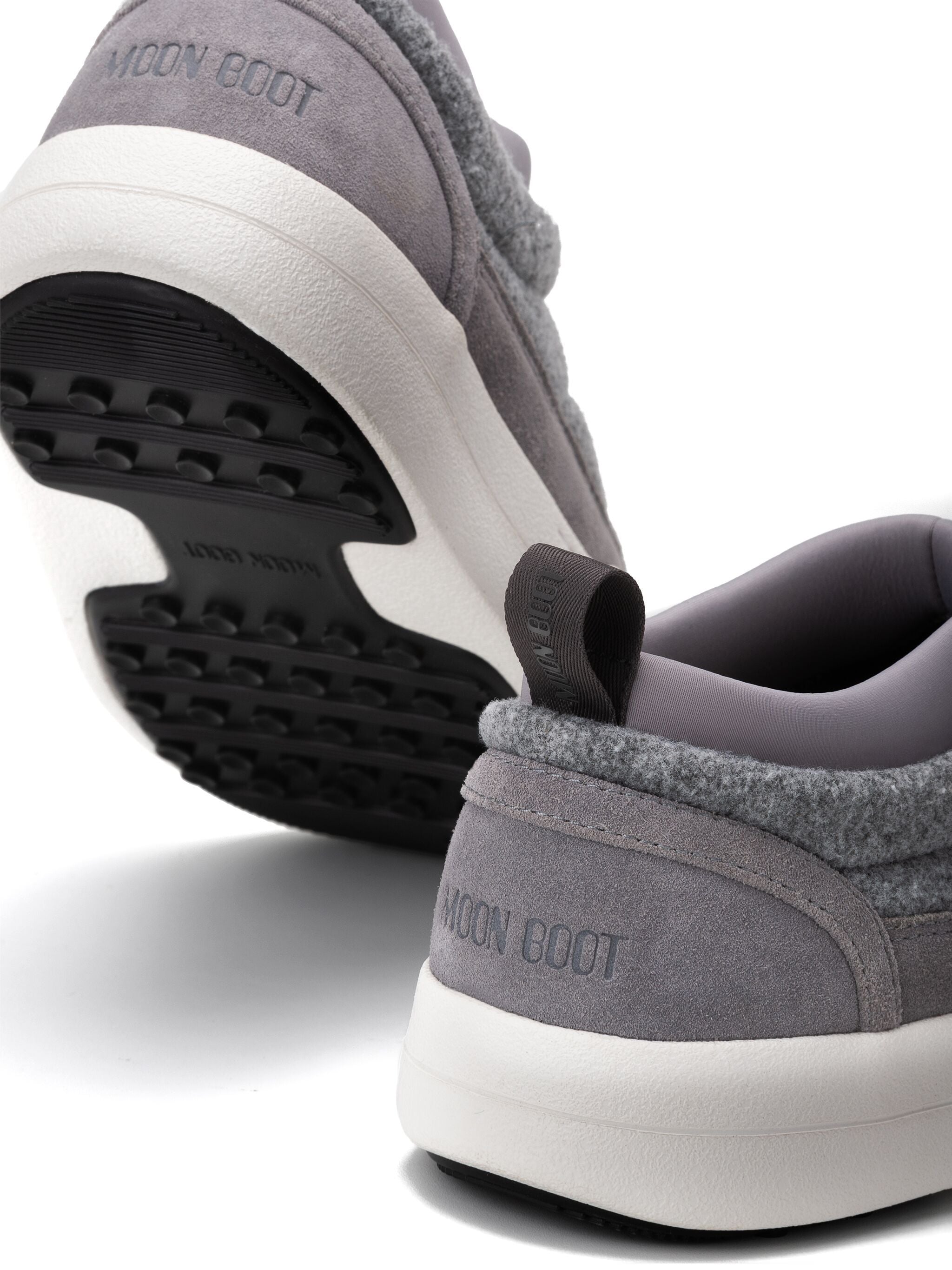 MOON BOOT Park Soft Felt Sneakers Grey