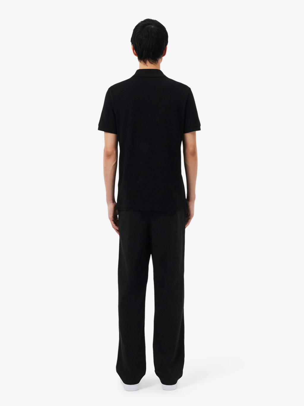 LACOSTE Regular Fit Cotton Twill Chino Pants Black