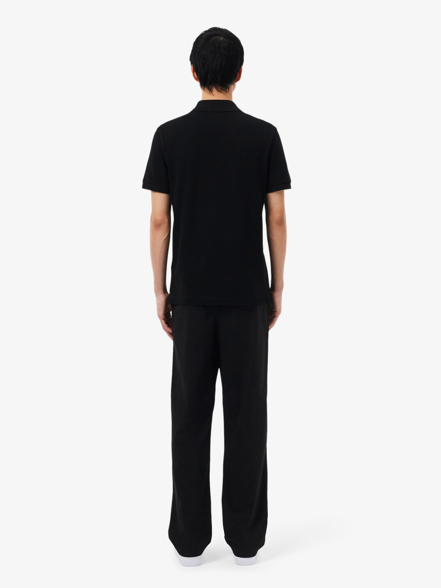 LACOSTE Regular Fit Cotton Twill Chino Pants Black