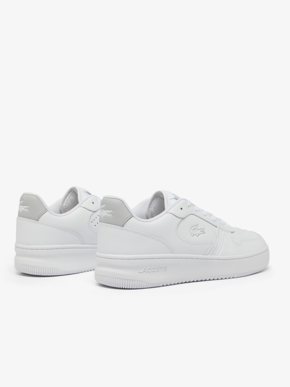 LACOSTE L001 Set Leather Sneakers White