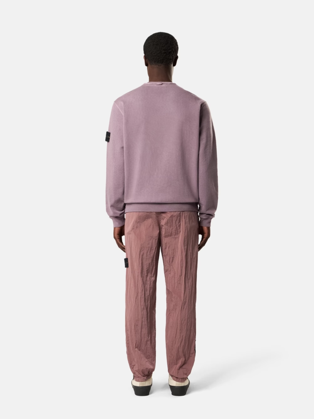 STONE ISLAND Regular-fit Jogger Trousers With Zip Cuffs Oleander