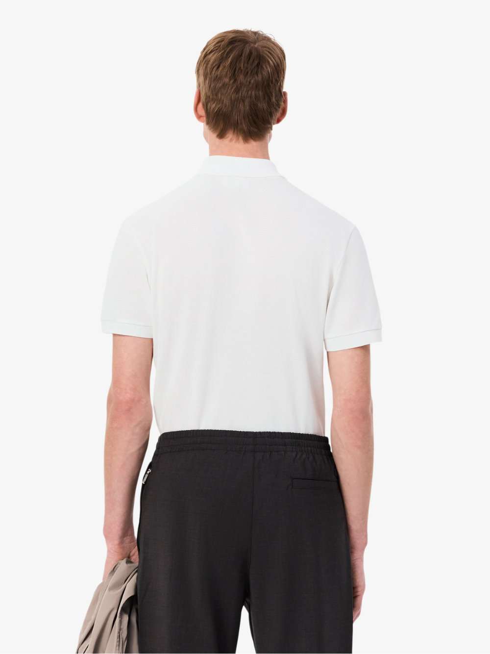 LACOSTE Regular Fit L.12.12 Champs-Élysées Edition Polo Shirt White