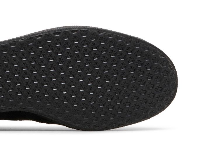 adidas Gazelle All Black Silver Metallic