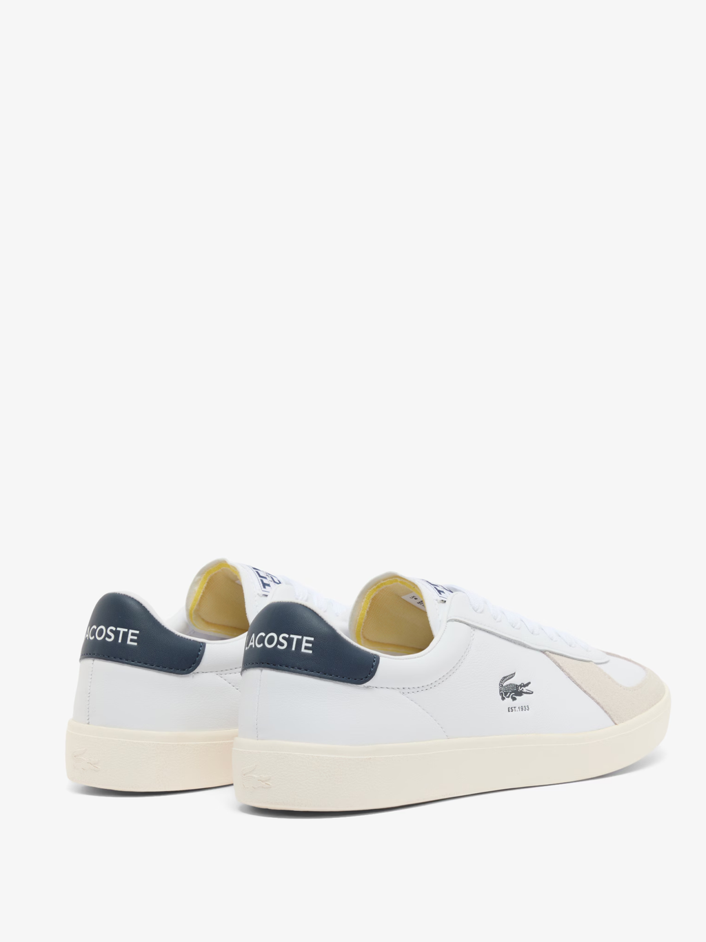 LACOSTE Baseshot Pro Leather Sneakers White/Navy