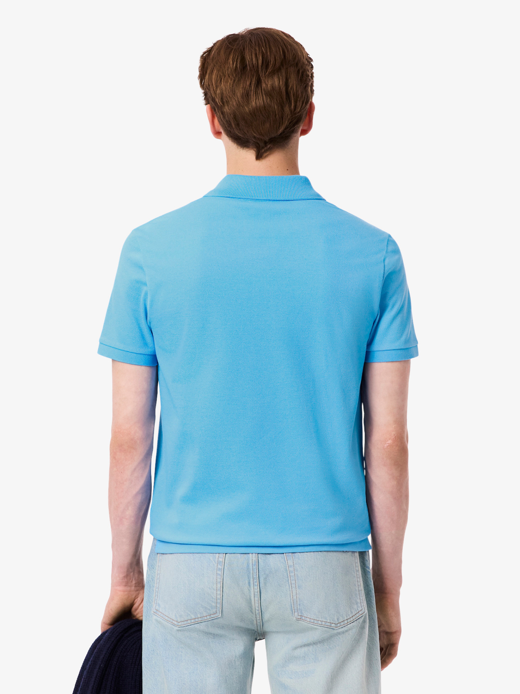 LACOSTE Slim Fit L.12.12 Original Polo Shirt Celest Blue