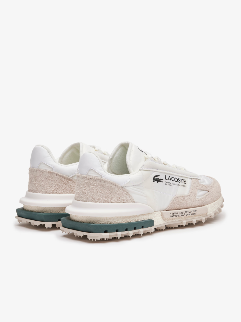 LACOSTE Elite Active Sneakers White/Dark Green