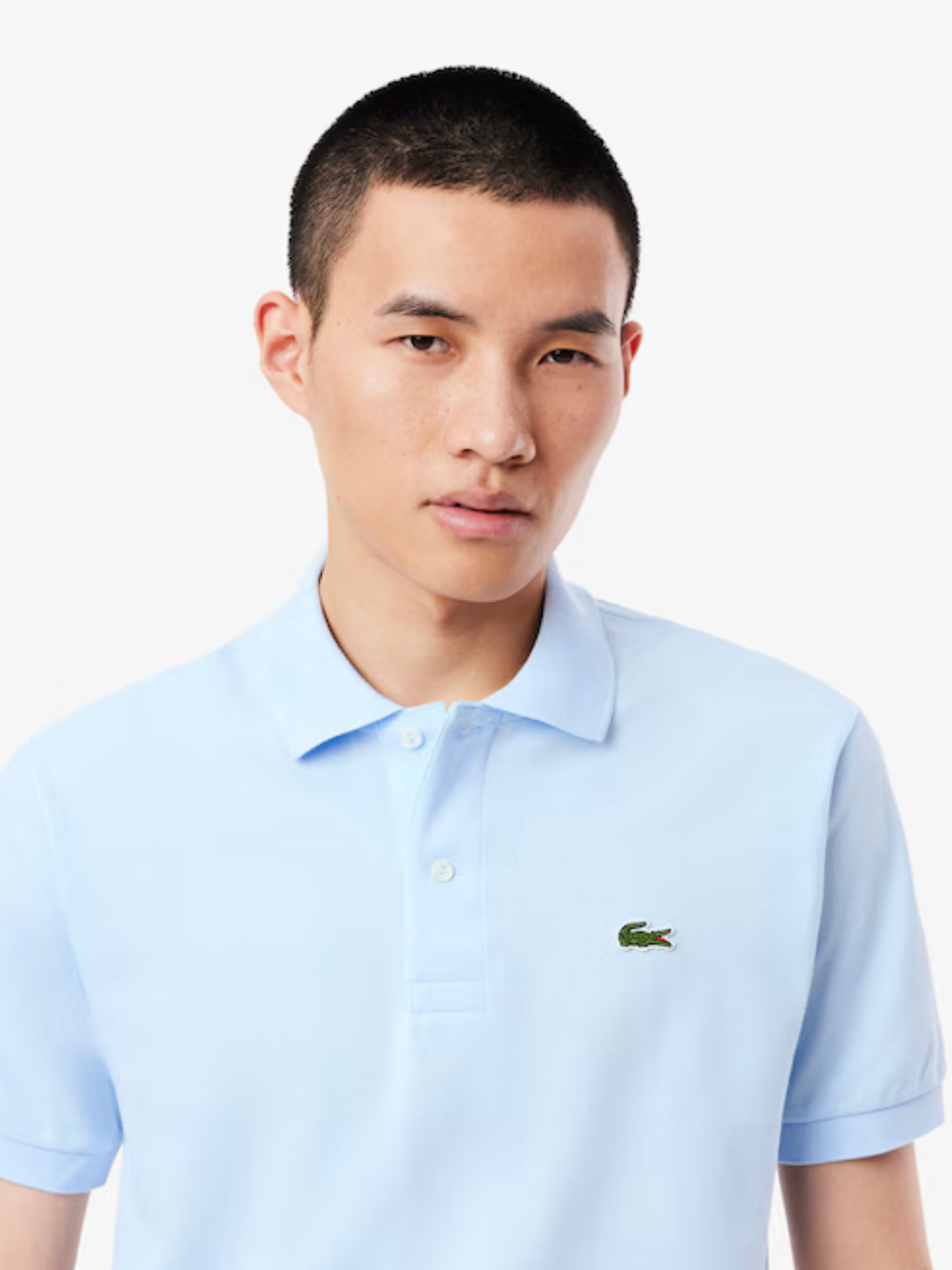 LACOSTE Classic Fit L.12.12 Original Polo Shirt Light Blue