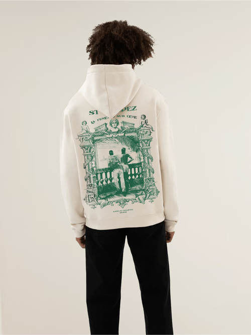 AMÉLIE CHARME St Tropez Hoodie Cream