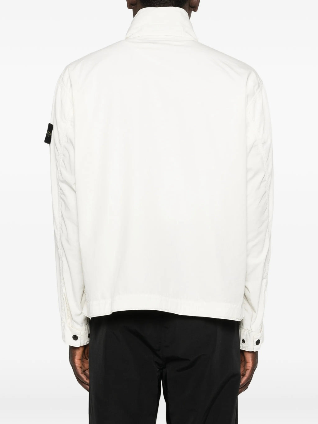 STONE ISLAND Pocket Zip Jacket White