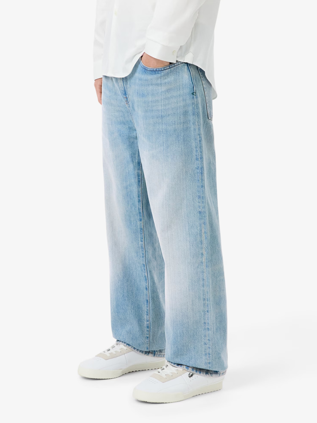LACOSTE 5 Pocket Straight Cut Jeans Light Blue