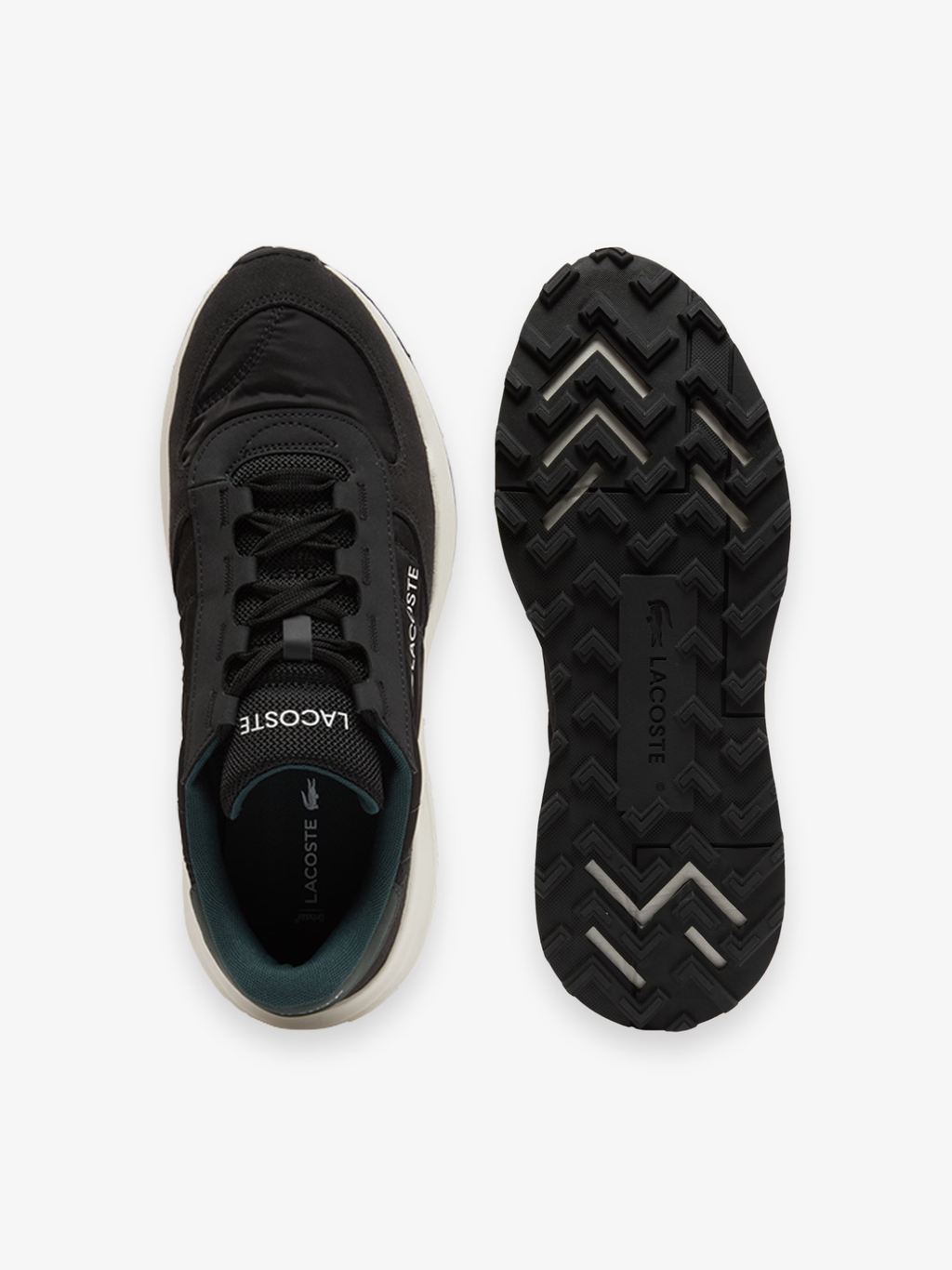 LACOSTE Elite Active Evo Sneakers Black/Dark Green