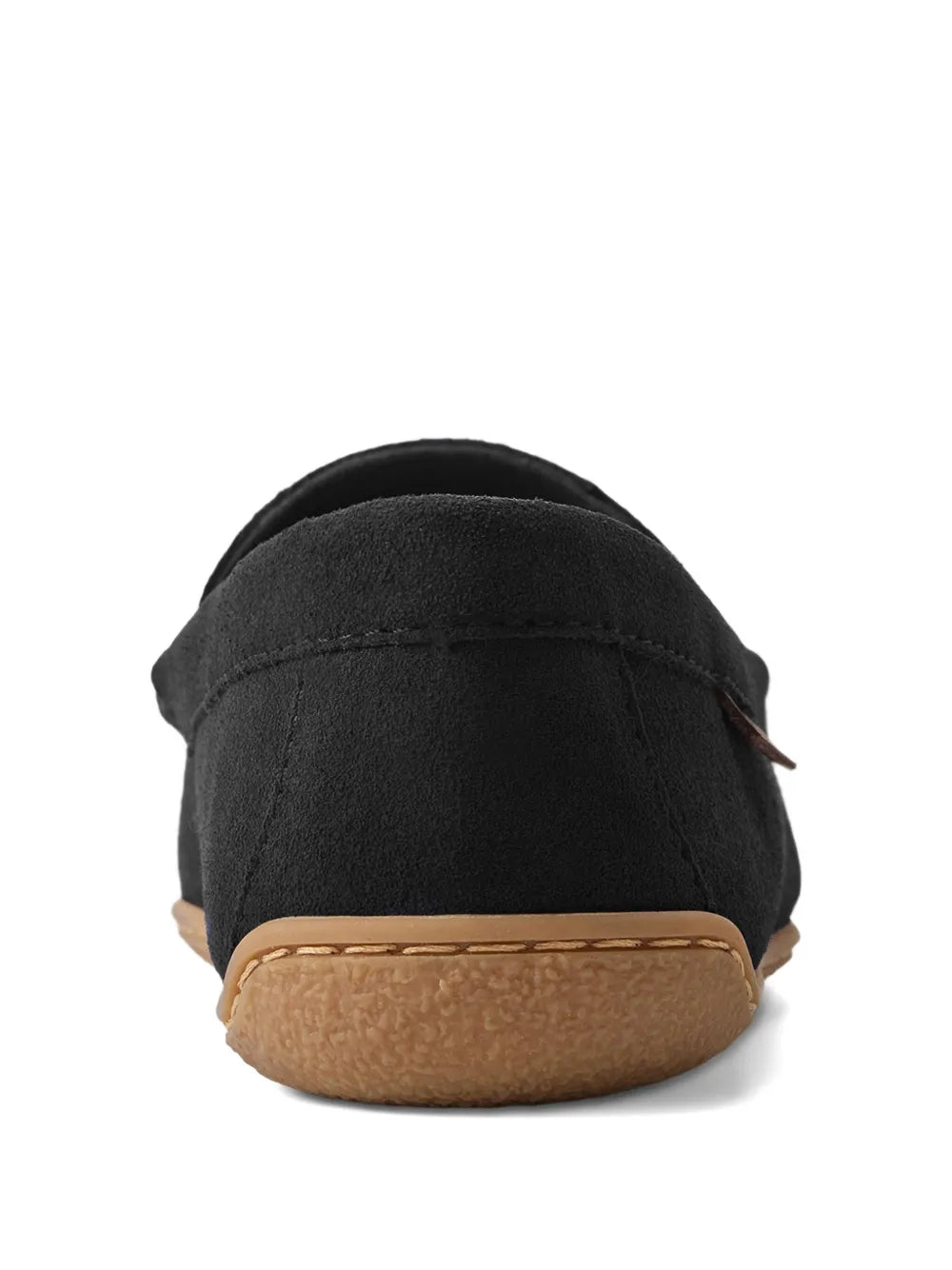 RALPH LAUREN Brenan Suede Slippers Black