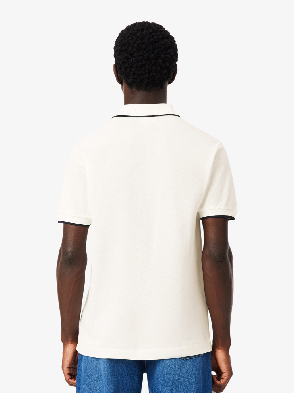 LACOSTE Classic Fit Pocket Accent L.12.12 Polo Shirt White