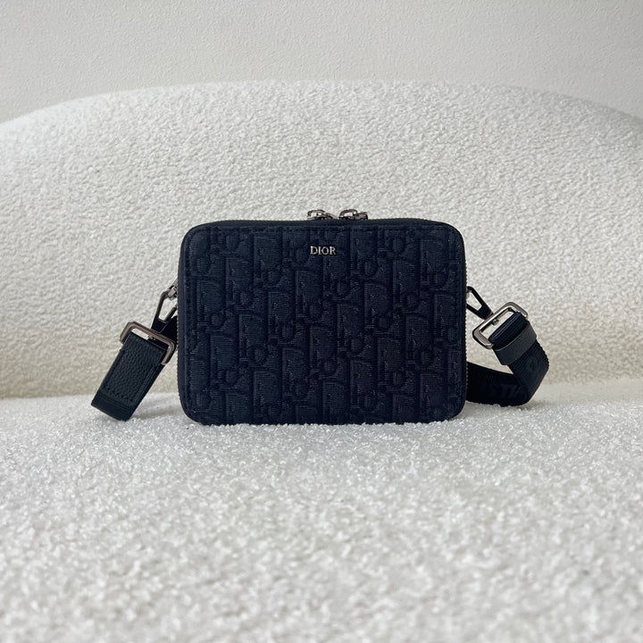 Blue and Black grey Bag