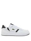 LACOSTE T-Clip Set Leather Sneakers White/Black