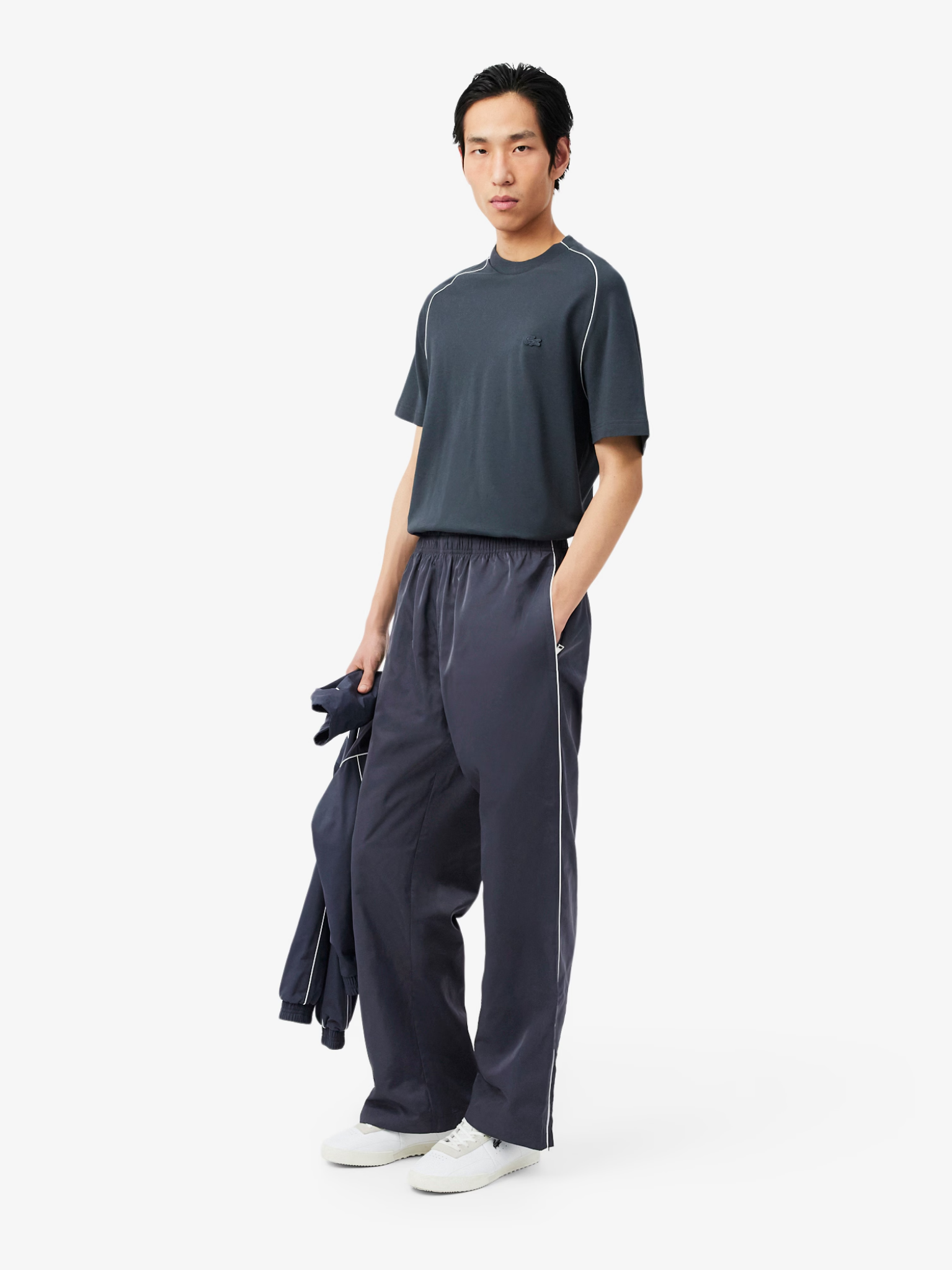 LACOSTE Relaxed Fit Sweatpants Dark Grey