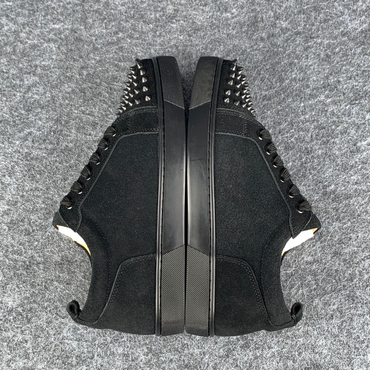 Christian Louboutin Louis Junior Spikes 'Black