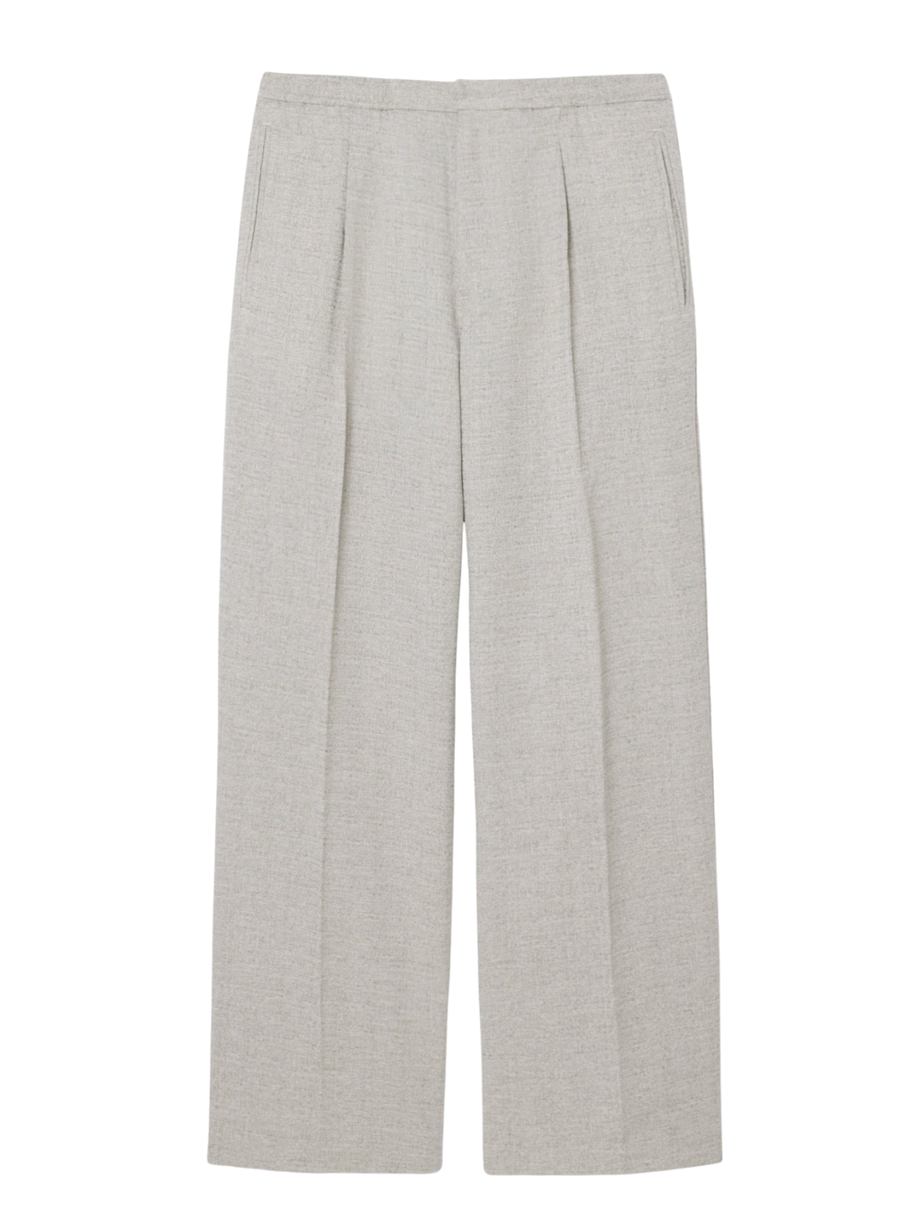 LACOSTE Relaxed Fit Slub Weave Pants Grey