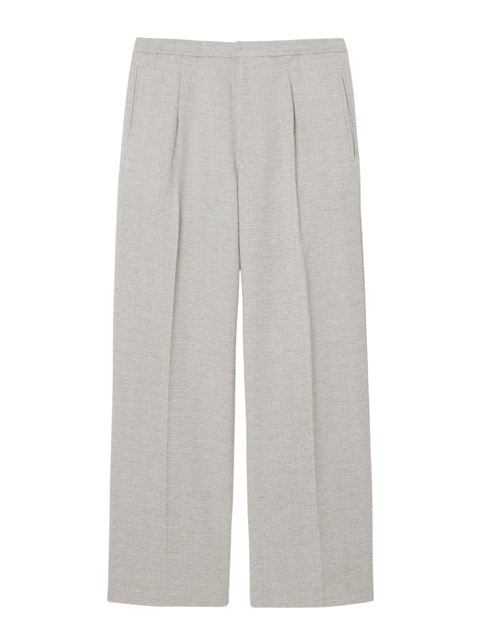 LACOSTE Relaxed Fit Slub Weave Pants Grey