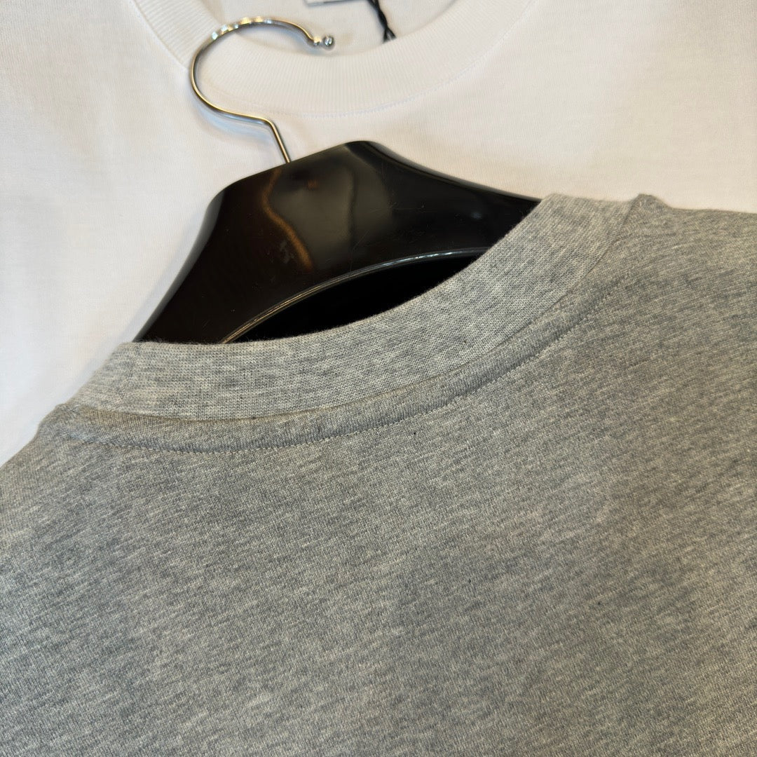 Black,White,Khaki and Grey T-shirt