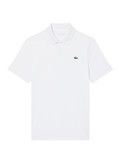 LACOSTE Ultra Dry Stretch Golf Polo Shirt White